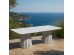 EURORA ΤΡΑΠΕΖΙ ΛΕΥΚΟ ΜΕ ΟΨΗ ΜΑΡΜΑΡΟΥ ΛΕΥΚΟ 220x100x75cm