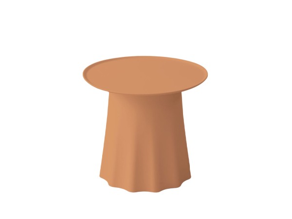VOLANT SIDE TABLE PEACH 50x50x45cm VOLANT SIDE TABLE PEACH 50x50x45cm