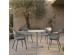 UNO ΤΡΑΠΕΖΙ BEIGE ΜΕ ΟΨΗ ΜΑΡΜΑΡΟΥ ΓΚΡΙ 80x80x74cm UNO ΤΡΑΠΕΖΙ BEIGE ΜΕ ΟΨΗ ΜΑΡΜΑΡΟΥ ΓΚΡΙ 80x80x74cm