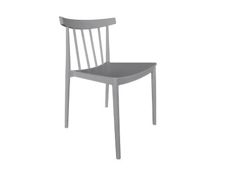 FLOW ΚΑΡΕΚΛΑ ΓΚΡΙ ΑΝΟΙΧΤΟ 51x50x76cm