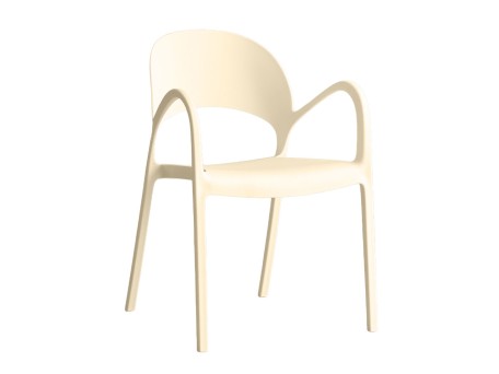 ARCUS ΚΑΡΕΚΛΑ OFF WHITE 57x56x83cm