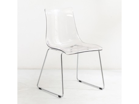 ELUCIA ΚΑΡΕΚΛΑ ΔΙΑΦΑΝΟ 53x52.2x80.5cm
