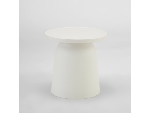 DOMI COFFEE TABLE OFF WHITE 47x47x46cm