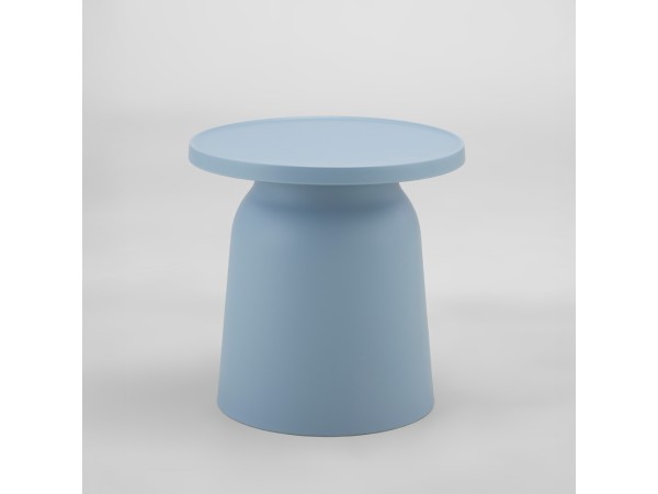 DOMI COFFEE TABLE ΓΑΛΑΖΙΟ 47x47x46cm