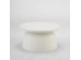 DOMI COFFEE TABLE OFF WHITE 67x67x36cm DOMI COFFEE TABLE OFF WHITE 67x67x36cm
