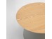 ZENTRA COFFEE TABLE ΦΥΣΙΚΟ ΓΚΡΙ 70x70x39cm