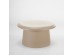 RIVVA COFFEE TABLE SAND BEIGE 70x70x39cm RIVVA COFFEE TABLE SAND BEIGE 70x70x39cm