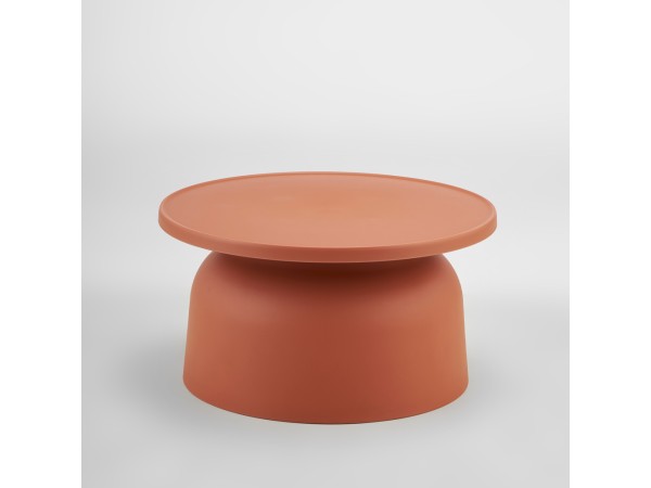 DOMI COFFEE TABLE TERRACOTTA 67x67x36cm
