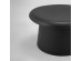 RIVVA COFFEE TABLE ΜΑΥΡΟ 70x70x39cm RIVVA COFFEE TABLE ΜΑΥΡΟ 70x70x39cm