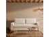 CUBO ΚΑΝΑΠΕΣ ΚΡΕΒΑΤΙ 3ΘΕΣΙΟΣ OFF WHITE 172x90x89cm CUBO ΚΑΝΑΠΕΣ ΚΡΕΒΑΤΙ 3ΘΕΣΙΟΣ OFF WHITE 172x90x89cm