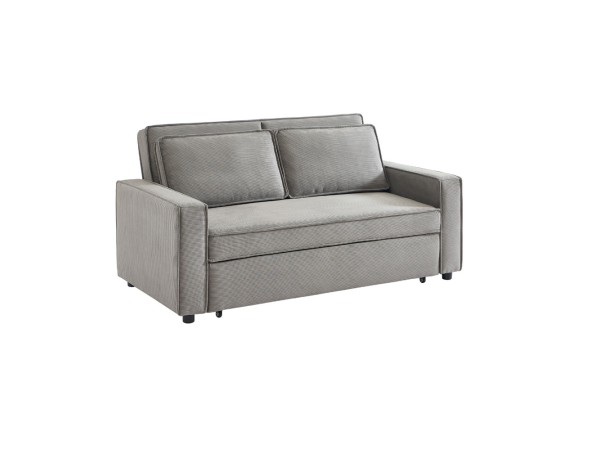 CUBO ΚΑΝΑΠΕΣ ΚΡΕΒΑΤΙ 3ΘΕΣΙΟΣ ΓΚΡΙ 172x90x89cm