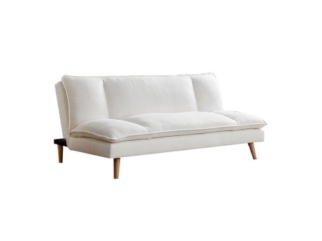 COZY ΚΑΝΑΠΕΣ ΚΡΕΒΑΤΙ 3ΘΕΣΙΟΣ BEIGE 191x103x84cm