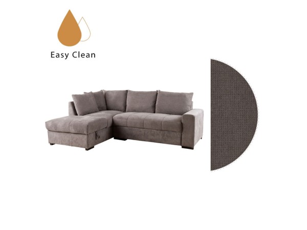 BILL ΚΑΝΑΠΕΣ ΚΡΕΒΑΤΙ ΓΩΝΙΑ ΑΡΙΣΤΕΡΗ TAUPE 241x173x94cm BILL ΚΑΝΑΠΕΣ ΚΡΕΒΑΤΙ ΓΩΝΙΑ ΑΡΙΣΤΕΡΗ TAUPE 241x173x94cm
