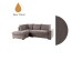 BILL ΚΑΝΑΠΕΣ ΚΡΕΒΑΤΙ ΓΩΝΙΑ ΑΡΙΣΤΕΡΗ TAUPE 241x173x94cm BILL ΚΑΝΑΠΕΣ ΚΡΕΒΑΤΙ ΓΩΝΙΑ ΑΡΙΣΤΕΡΗ TAUPE 241x173x94cm