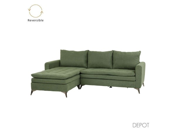 SCANDALO ΚΑΝΑΠΕΣ ΓΩΝΙΑ ΑΝΑΣΤΡΕΨΙΜΗ ΛΑΔΙ ASTI 20 265x188x99cm