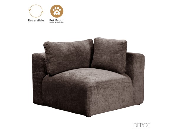 BOX ΠΟΛΥΘΡΟΝΑ ΜΕ ΜΠΡΑΤΣΟ ΑΝΑΣΤΡΕΨΙΜΗ ΚΑΦΕ VOGUE 5 107x107x85cm BOX ΠΟΛΥΘΡΟΝΑ ΜΕ ΜΠΡΑΤΣΟ ΑΝΑΣΤΡΕΨΙΜΗ ΚΑΦΕ VOGUE 5 107x107x85cm