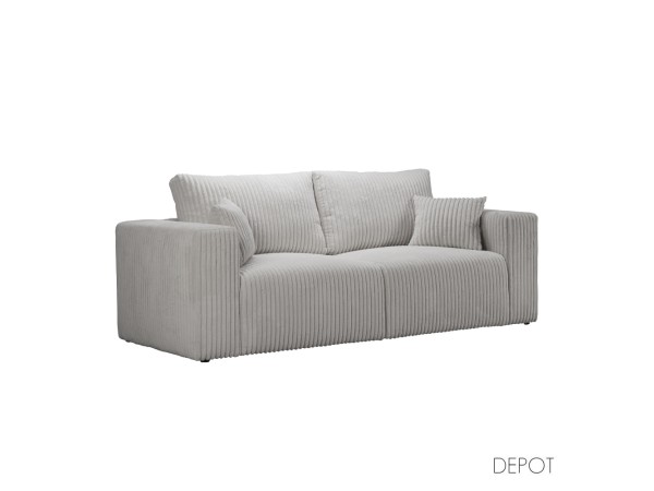 BULLET ΚΑΝΑΠΕΣ 3ΘΕΣΙΟΣ ΓΚΡΙ AMBIENCE 18 232x101x92cm