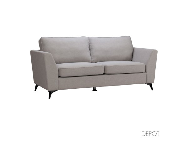 BOEL ΚΑΝΑΠΕΣ 3ΘΕΣΙΟΣ ΓΚΡΙ BERGAMO 92 200x86x92cm BOEL ΚΑΝΑΠΕΣ 3ΘΕΣΙΟΣ ΓΚΡΙ BERGAMO 92 200x86x92cm