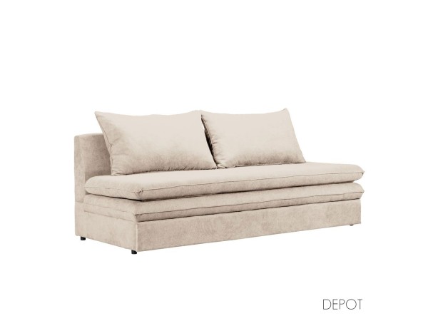 GIRASOLE ΚΑΝΑΠΕΣ ΚΡΕΒΑΤΙ 3ΘΕΣΙΟΣ BEIGE ASTI 1 200x87x90cm