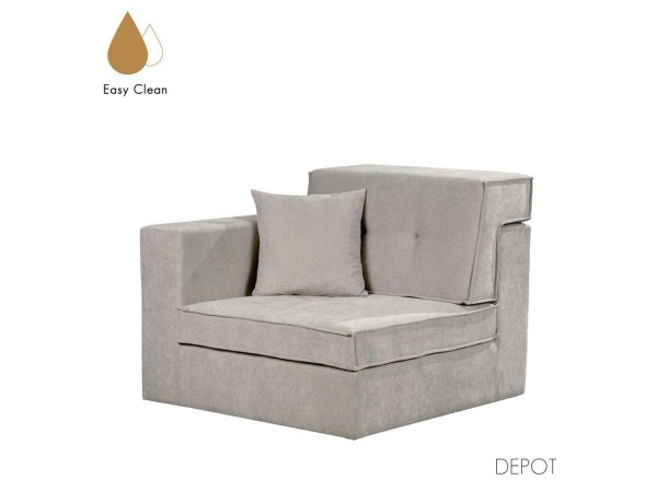 MEXICO ΠΟΛΥΘΡΟΝΑ ΜΕ ΜΠΡΑΤΣΟ BEIGE WIND 84 101x101x83cm