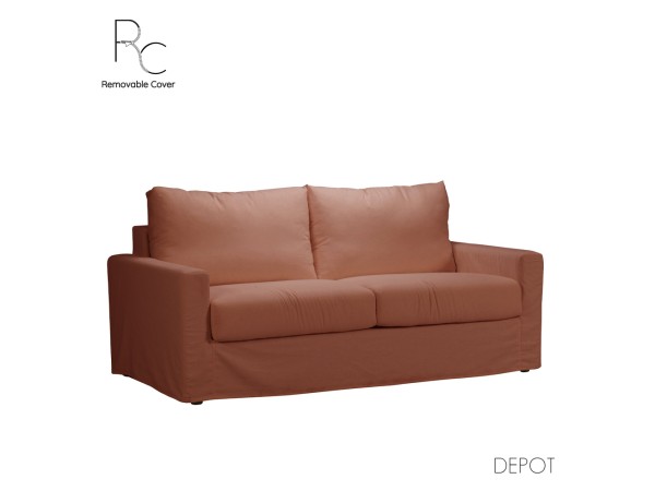 ITHAKI ΚΑΝΑΠΕΣ ΚΡΕΒΑΤΙ 3ΘΕΣΙΟΣ TERRACOTTA SCALA 57 190x94x90cm ITHAKI ΚΑΝΑΠΕΣ ΚΡΕΒΑΤΙ 3ΘΕΣΙΟΣ TERRACOTTA SCALA 57 190x94x90cm