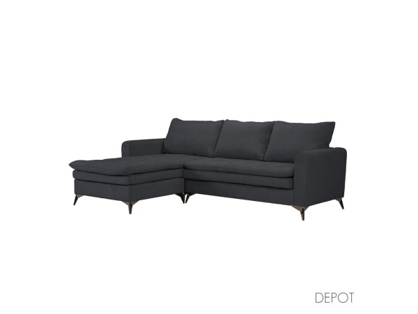 SCANDALO ΚΑΝΑΠΕΣ ΓΩΝΙΑ ΑΝΑΣΤΡΕΨΙΜΗ ΑΝΘΡΑΚΙ ASTI 15 265x188x99cm