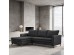 SCANDALO ΚΑΝΑΠΕΣ ΓΩΝΙΑ ΑΝΑΣΤΡΕΨΙΜΗ ΑΝΘΡΑΚΙ ASTI 15 265x188x99cm
