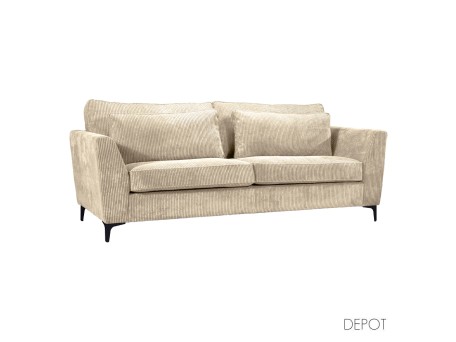 FOREVER ΚΑΝΑΠΕΣ 3ΘΕΣΙΟΣ BEIGE LINCOLN 03 223x96x93cm