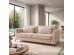 COCOON ΚΑΝΑΠΕΣ ΚΡΕΒΑΤΙ 3ΘΕΣΙΟΣ BEIGE LINCOLN D 03 208x94x92cm