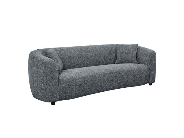 ΚΑΝΑΠΕΣ 3-ΘΕΣΙΟΣ NORD HM3321.01 ΓΚΡΙ ΥΦΑΣΜΑ 230x96x75Υεκ.