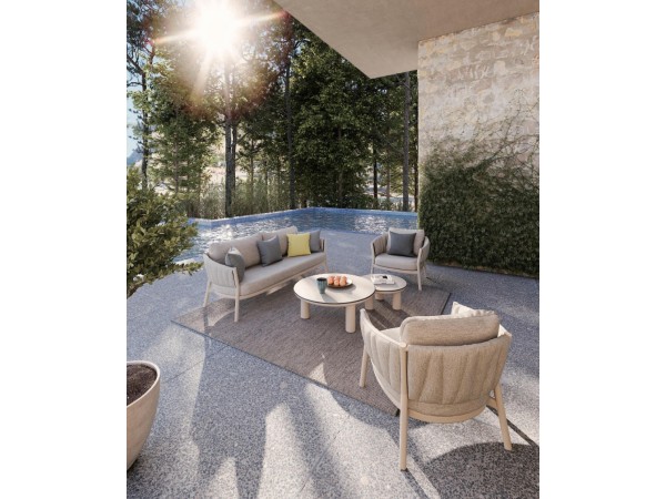 ΣΕΤ ΣΑΛΟΝΙ ΕΞ.ΧΩΡΟΥ 5ΤΜΧ SHANKS HM6206.02 ΚΡΕΜ ΑΛΟΥΜΙΝΙΟ-ΜΠΕΖ OLEFIN-3D PRINT ΓΥΑΛΙ