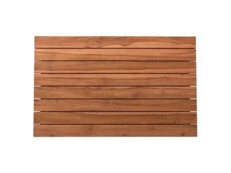 ΕΠΙΦΑΝΕΙΑ ΤΡΑΠΕΖΙΟΥ ΞΥΛΟ TEAK-ΦΥΣΙΚΟ ΟΡΘΟΓΩΝΙΑ HM6138 ΜΑΣΙΦ 130x80.5x2.5(πάχος)εκ.