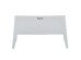 ΚΑΝΑΠΕΣ 2-ΘΕΣΙΟΣ ΠΟΛΥΠΡΟΠΥΛΕΝΙΟΥ SLEEK HM6366.01 ΧΡΩΜΑ ΛΕΥΚΟ 118x48,5x73Υεκ.