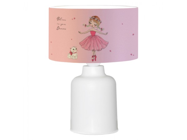 ΠΑΙΔΙΚΟ ΦΩΤΙΣΤΙΚΟ ΕΠΙΤΡΑΠΕΖΙΟ BALOO HM7577.03 ΡΟΖ ΣΧΕΔΙΟ BALLERINA Φ24x32Yεκ. ΠΑΙΔΙΚΟ ΦΩΤΙΣΤΙΚΟ ΕΠΙΤΡΑΠΕΖΙΟ BALOO HM7577.03 ΡΟΖ ΣΧΕΔΙΟ BALLERINA Φ24x32Yεκ.