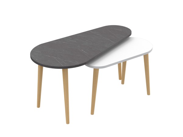 ΣΕΤ 2ΤΜΧ ΤΡΑΠΕΖΙΑ ΣΑΛΟΝΙΟΥ APRILIA HM18179.01 ΜΕΛΑΜΙΝΗ ΜΑΥΡΟ ΜΑΡΜΑΡΟ-ΛΕΥΚΟ 95x47x47Υεκ ΣΕΤ 2ΤΜΧ ΤΡΑΠΕΖΙΑ ΣΑΛΟΝΙΟΥ APRILIA HM18179.01 ΜΕΛΑΜΙΝΗ ΜΑΥΡΟ ΜΑΡΜΑΡΟ-ΛΕΥΚΟ 95x47x47Υεκ