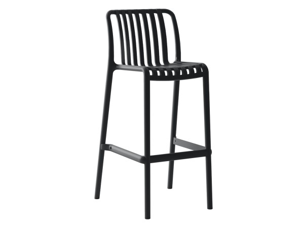 ΣΚΑΜΠΟ BAR ΠΟΛΥΠΡΟΠΥΛΕΝΙΟΥ CONVEE HM6098.02 ΜΑΥΡΟ 38,5x49,5x102Υεκ.