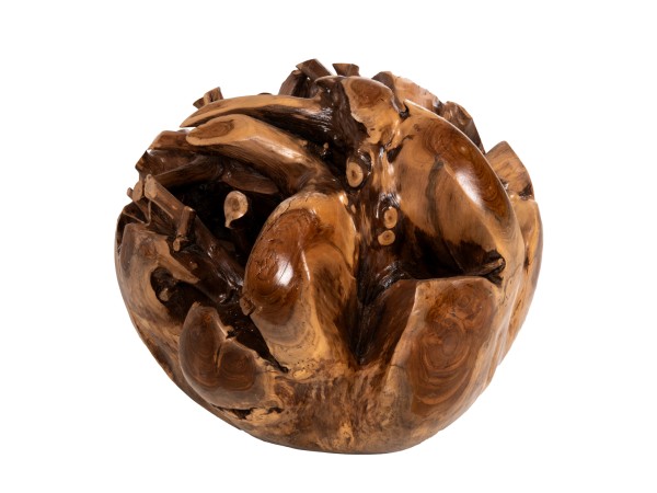 ΔΙΑΚΟΣΜΗΤΙΚΟ ΔΑΠΕΔΟΥ CLEM HM9652 ΑΚΑΝΟΝΙΣΤΗ ΣΦΑΙΡΑ-ΞΥΛΟ ΤΕΑΚ ΜΕΓΕΘΟΣ ΜΕΓΑΛΟ Φ50εκ.