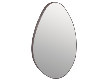 ΚΑΘΡΕΠΤΗΣ ΤΟΙΧΟΥ DROP HM4488.02 ΜΕ ΠΛΑΙΣΙΟ MDF ΣΕ ΧΡΩΜΑΤΙΣΜΟ GREY MARBLE 50x80Υεκ.