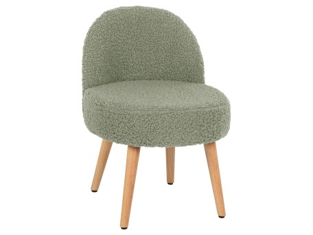 ΣΚΑΜΠΟ ΜΕ ΠΛΑΤΗ YASMINE HM8395.27 ΦΥΣΤΙΚΙ ΜΠΟΥΚΛΕ ΥΦΑΣΜΑ-ΞΥΛΙΝΑ ΠΟΔΙΑ 47x46x64,5Υεκ.