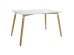 ΤΡΑΠΕΖΙ MINIMAL HM008.01 ΛΕΥΚΟ MDF, ΞΥΛΙΝΑ ΠΟΔΙΑ ΟΞΙΑ, 120Χ80X73Υ ΕΚ.