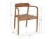 ΠΟΛΥΘΡΟΝΑ ΤΡΑΠΕΖΑΡΙΑΣ ROBBY HM18350 ΞΥΛΟ TEAK & ΣΧΟΙΝΙ VIRO ΦΥΣΙΚΟ 55x50x71Υεκ.