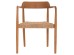 ΠΟΛΥΘΡΟΝΑ ΤΡΑΠΕΖΑΡΙΑΣ ROBBY HM18350 ΞΥΛΟ TEAK & ΣΧΟΙΝΙ VIRO ΦΥΣΙΚΟ 55x50x71Υεκ.