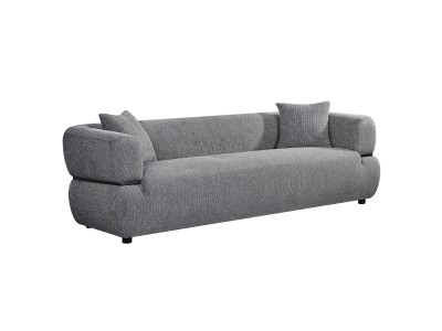 ΚΑΝΑΠΕΣ 3-ΘΕΣΙΟΣ ARCTIS HM3327.01 ΓΚΡΙ ΥΦΑΣΜΑ 229x88x68Υεκ.