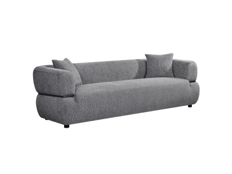 ΚΑΝΑΠΕΣ 3-ΘΕΣΙΟΣ ARCTIS HM3327.01 ΓΚΡΙ ΥΦΑΣΜΑ 229x88x68Υεκ.