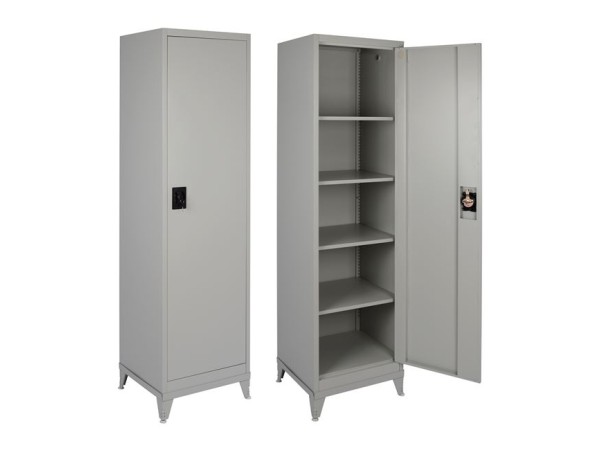 ΝΤΟΥΛΑΠΑ ΜΕΤΑΛΛΙΚΗ 50Χ45Χ190,5εκ. ΜΕ 5 ΑΠΟΘΗΚΕΥΤΙΚΟΥΣ ΧΩΡΟΥΣ(4ΡΑΦΙΑ) Κ 4ΠΟΔΙΑ HM10325