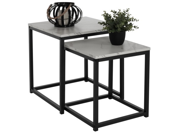 ΖΙΓΚΟΝ GRELAY 2 ΤΕΜ MDF ΟΨΗ ΜΑΡΜΑΡΟΥ & ΜΕΤΑΛΛΟ HM8762.12 45Χ45Χ50εκ. & 37Χ37Χ43 εκ. ΖΙΓΚΟΝ GRELAY 2 ΤΕΜ MDF ΟΨΗ ΜΑΡΜΑΡΟΥ & ΜΕΤΑΛΛΟ HM8762.12 45Χ45Χ50εκ. & 37Χ37Χ43 εκ.