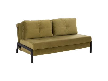 ΚΑΝΑΠΕΣ ΚΡΕΒΑΤΙ ΒΕΛΟΥΔΟ ΛΑΔΙ 2½ ΘΕΣΙΟΣ HM3079.13 150x87x79 εκ.