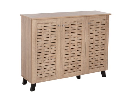 ΠΑΠΟΥΤΣΟΘΗΚΗ-ΝΤΟΥΛΑΠΙ PRODY HM9610.02 ΜΕΛΑΜΙΝΗ ΣΟΝΑΜΑ 3ΠΟΡΤΕΣ 115x34x89Υεκ.