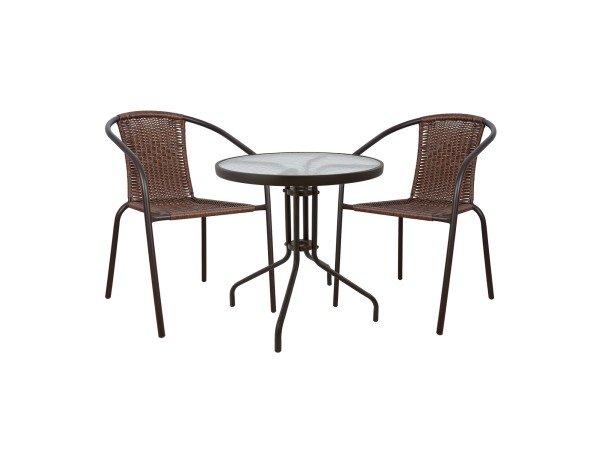 ΣΕΤ ΤΡΑΠΕΖΑΡΙΑ 3ΤΜΧ ΚΑΡΕΚΛΕΣ ΚΑΙ ΤΡΑΠΕΖΙ Φ60 HM5178.02 ΣΕΤ ΤΡΑΠΕΖΑΡΙΑ 3ΤΜΧ ΚΑΡΕΚΛΕΣ ΚΑΙ ΤΡΑΠΕΖΙ Φ60 HM5178.02