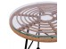 ΤΡΑΠΕΖΙ ΜΕΤΑΛΛΙΚΟ ALLEGRA HM5459 ΜΕ WICKER ΜΠΕΖ ΚΑΙ ΓΥΑΛΙ Φ45Χ46Υεκ. ΤΡΑΠΕΖΙ ΜΕΤΑΛΛΙΚΟ ALLEGRA HM5459 ΜΕ WICKER ΜΠΕΖ ΚΑΙ ΓΥΑΛΙ Φ45Χ46Υεκ.